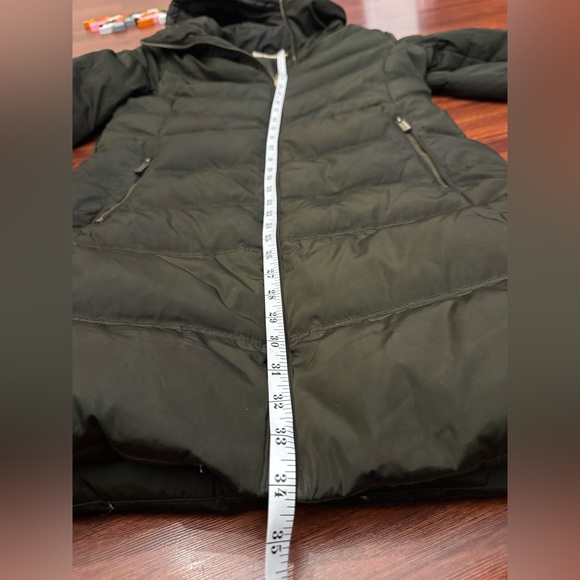MICHAEL Michael Kors Olive Hooded Puffer Jacket women’s size medium - Picture 10 of 10
